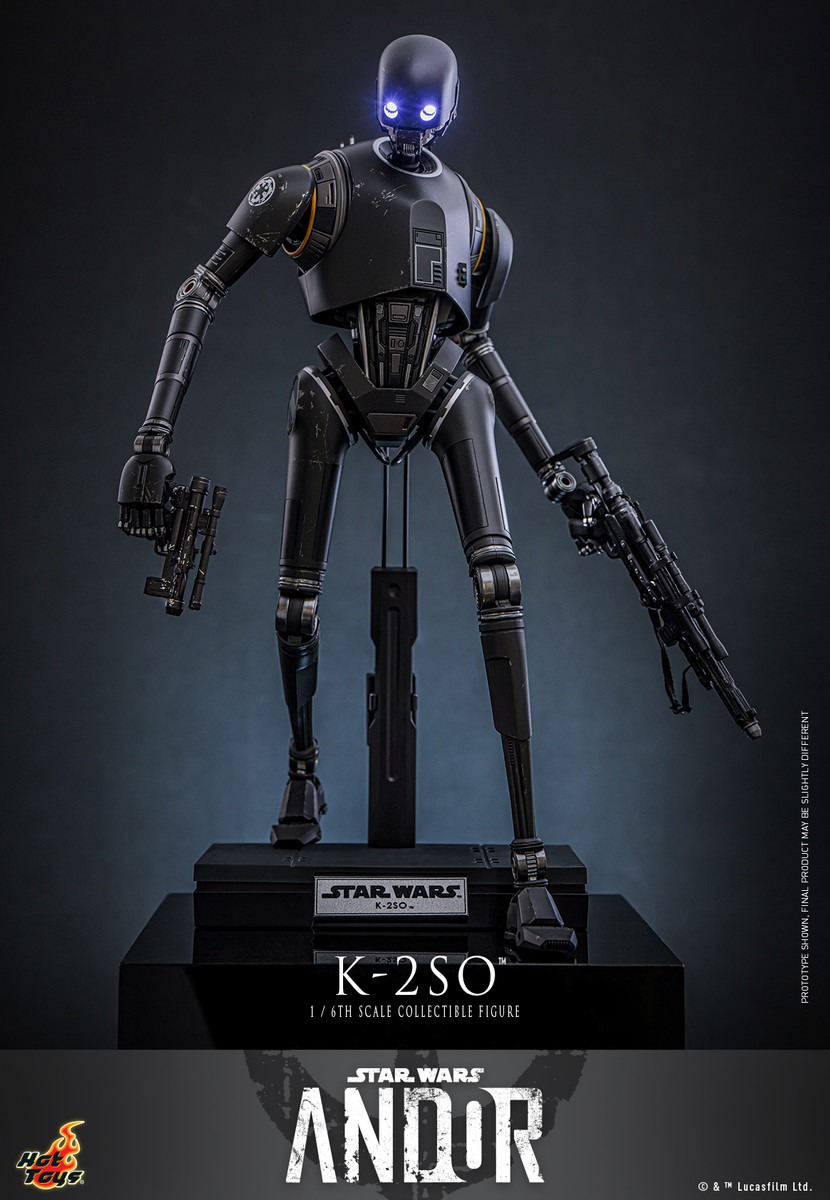 Pre Order! Hot Toys TMS156 K-2SO Star Wars Andor 1/6 Collectible Figure