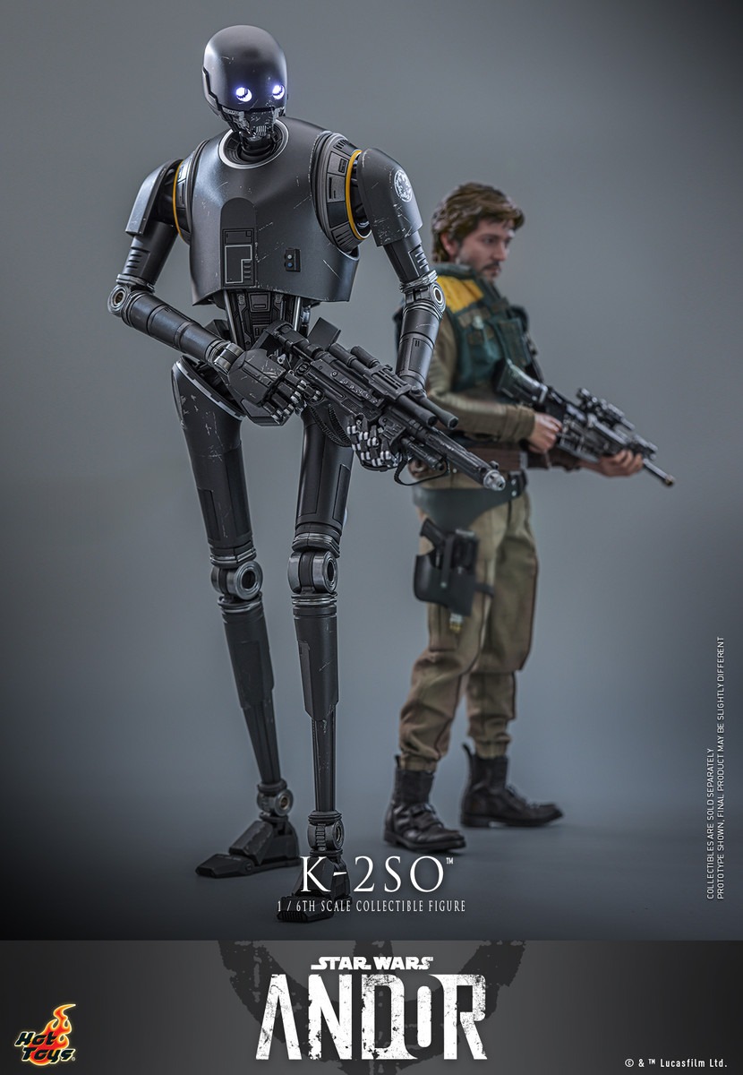 In stock! Hot Toys TMS156 K-2SO Star Wars Andor 1/6 Collectible Figure