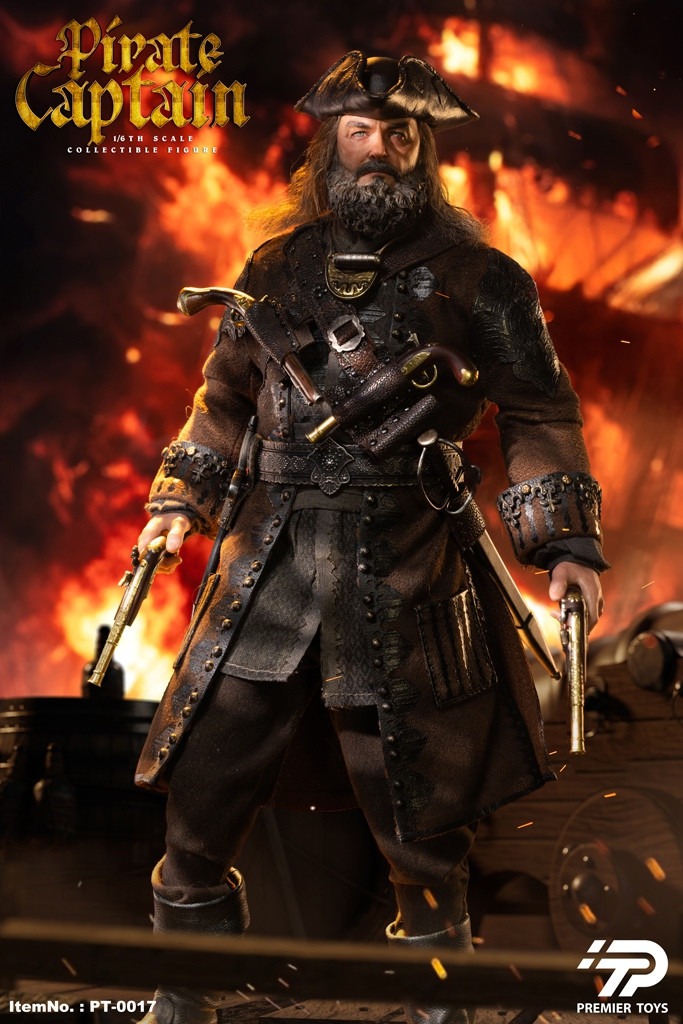 Pre Order! Premier Toys PT0017 Pirate Captain 1/6 Scale Figure