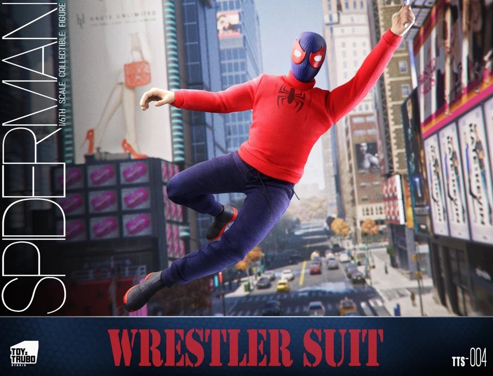 In Stock! ToyzTruboStudio TTS-004 1/6 The Variant spider Man Wrestler Suit Action Figure