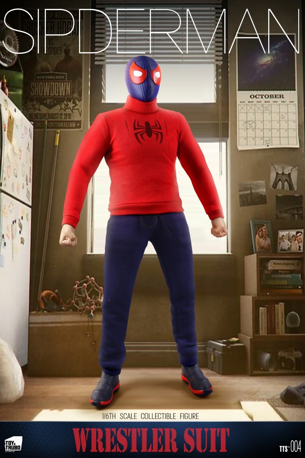 In Stock! ToyzTruboStudio TTS-004 1/6 The Variant spider Man Wrestler Suit Action Figure