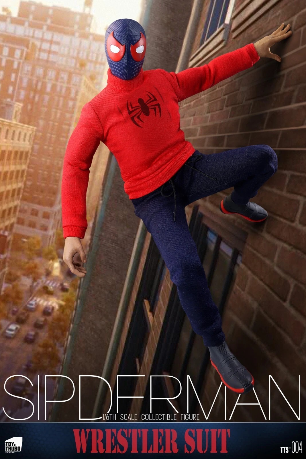 In Stock! ToyzTruboStudio TTS-004 1/6 The Variant spider Man Wrestler Suit Action Figure