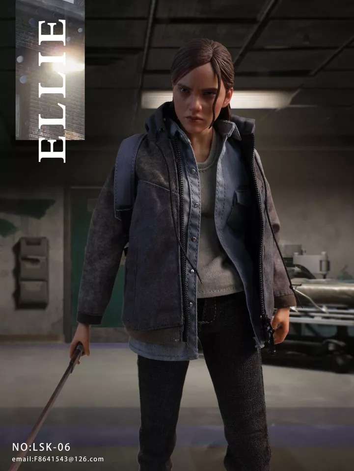 In Stock! LSK-06 1/6 The Last Ellie Collectible Female Action Figure