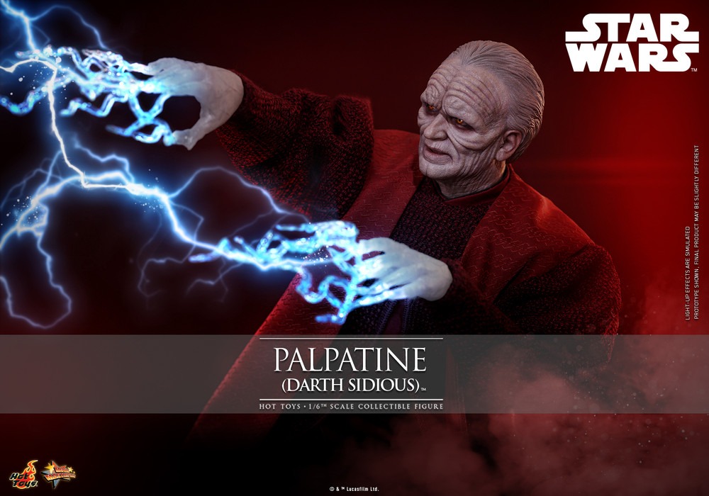 Pre Order! Hot Toys MMS805 Palpatine (Darth Sidious) Star Wars: Episode III Revenge of the Sith