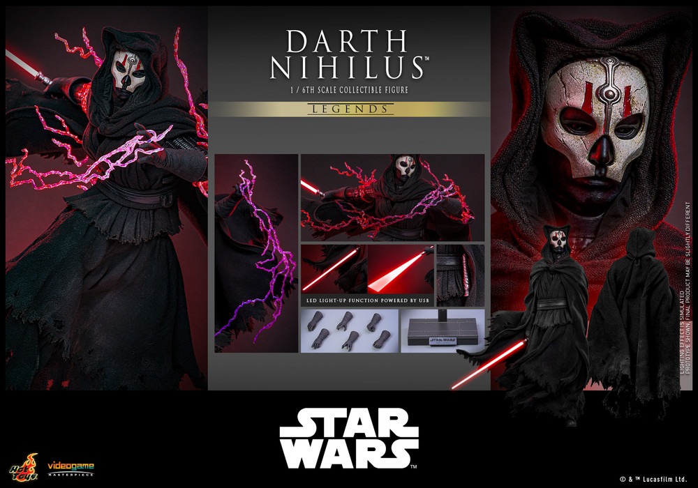 Pre Order! Hot Toys VGM72 Darth Nihilus Star Wars 1/6 Collectible Figure