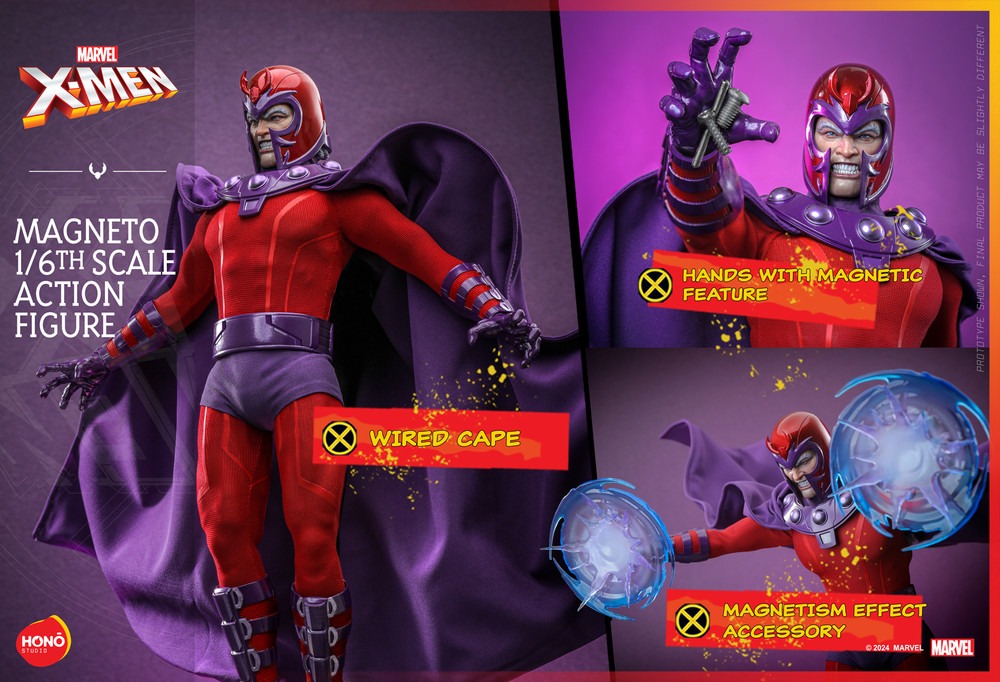 In Stock! Hot Toys HONO STUDIO HS02 X-Men Magneto 1/6 Action Figure