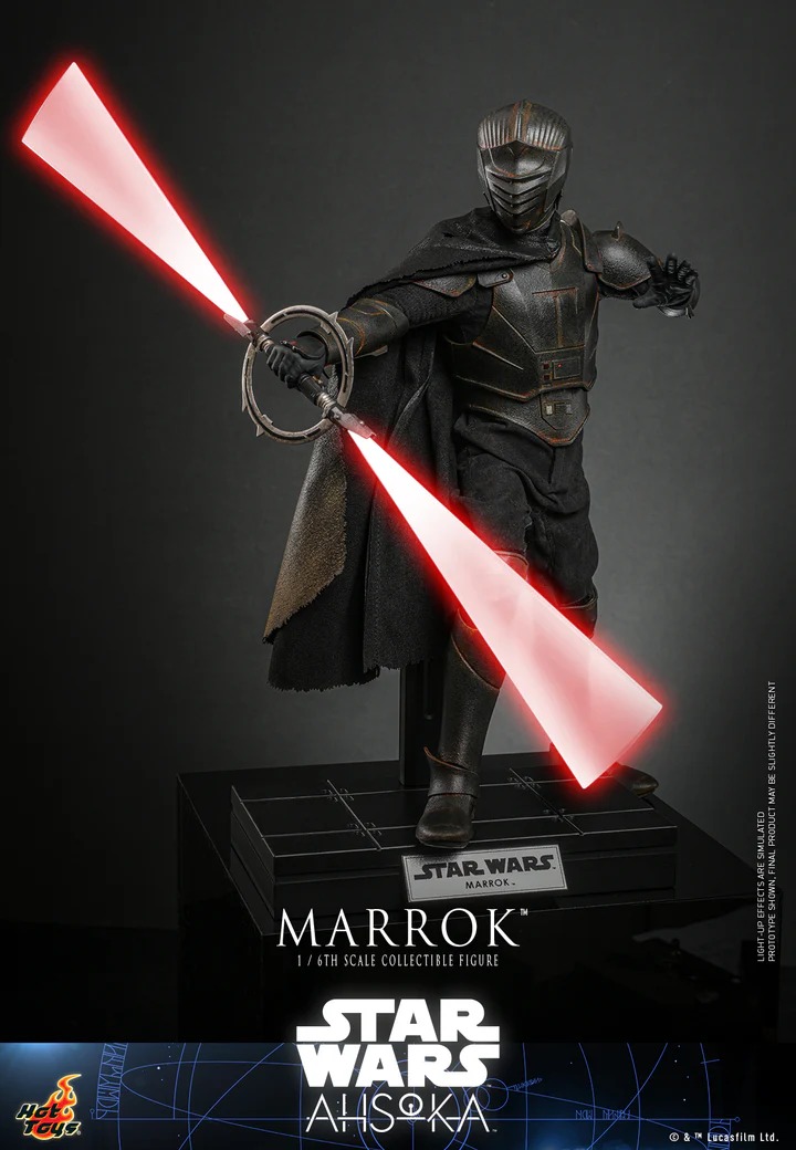 In Stock! Hot Toys TMS117 Star Wars Ahsoka Marrok 1/6 Scale Collectible Figure