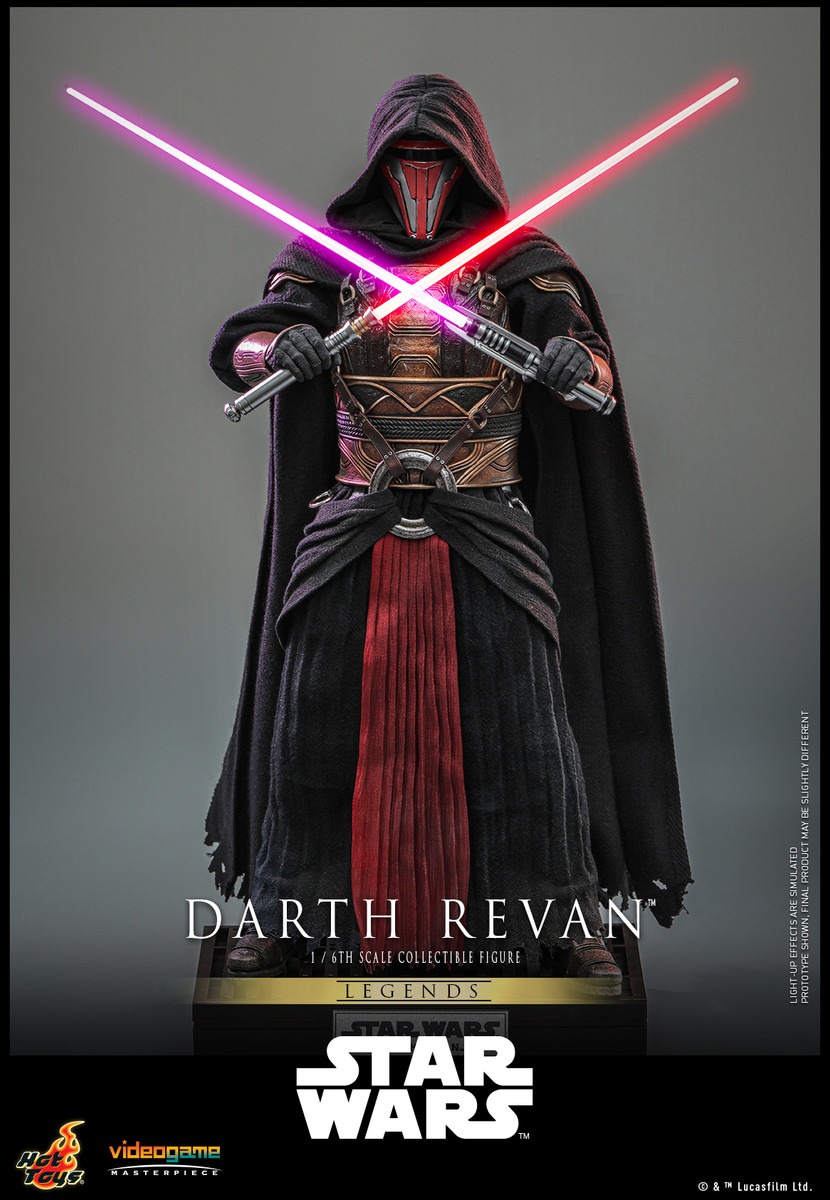 In Stock! Hot Toys VGM62 1/6 Darth Revan Star Wars Legend