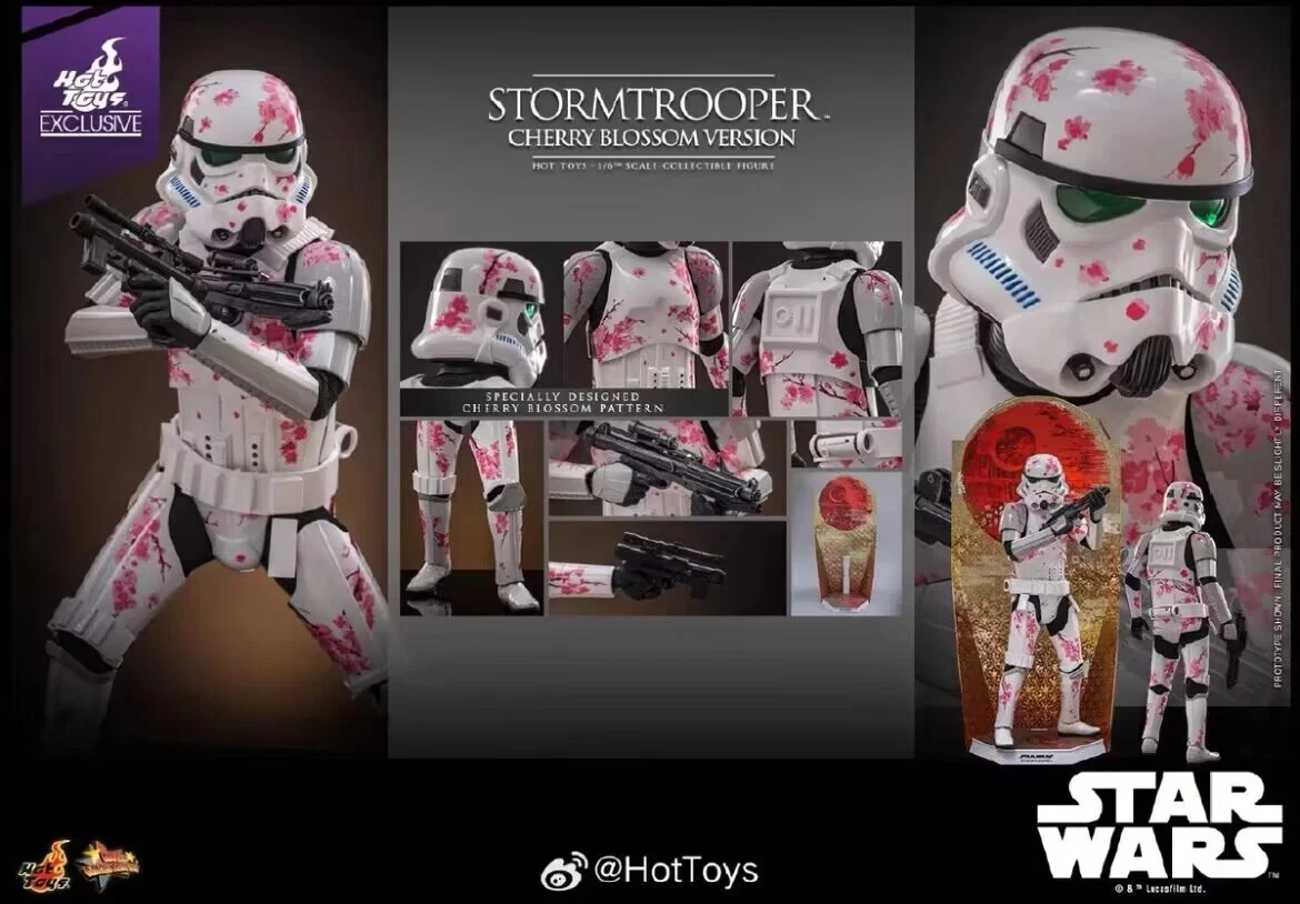 In Stock! Hot Toys MMS776 Star Wars - 1/6th scale Stormtrooper (Cherry Blossom Version) Collectible Figure (Hot Toys Exclusive)
