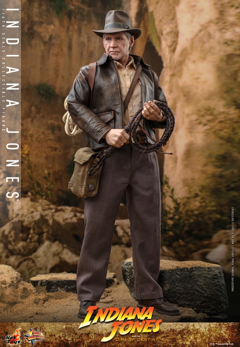 In Stock! Hot Toys MMS716 Indiana Jones and the Dial of Destiny 1/6th scale Indiana Jones Collectible Figure