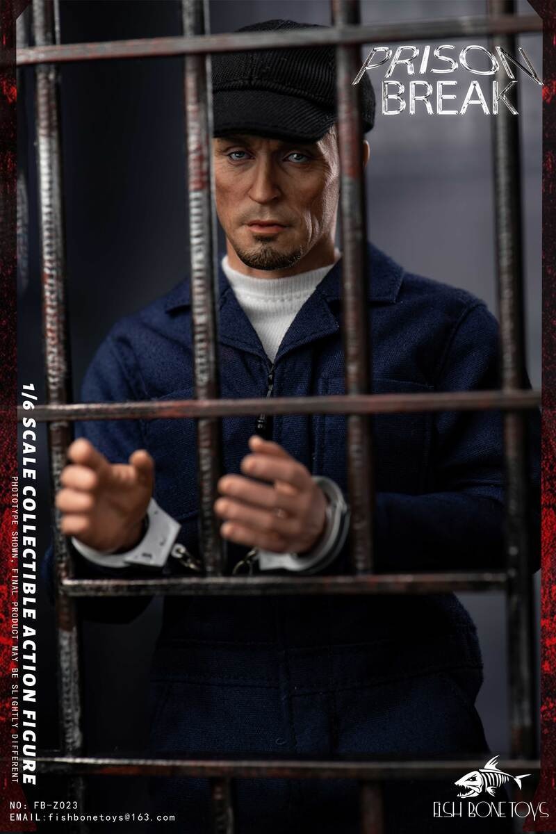 Pre Order! FISH BONE TOYS FB-Z023 Tbag 1/6 figure Prison Break