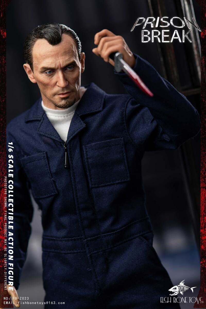Pre Order! FISH BONE TOYS FB-Z023 Tbag 1/6 figure Prison Break