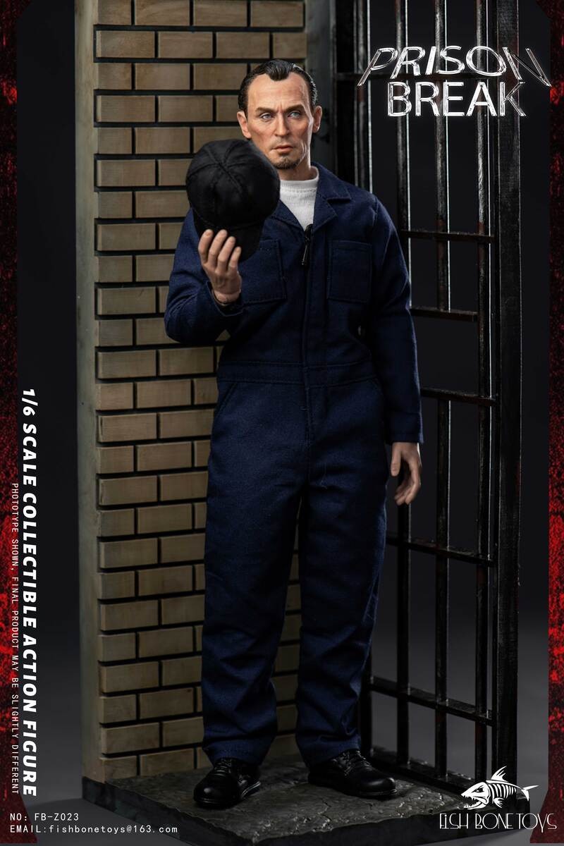 Pre Order! FISH BONE TOYS FB-Z023 Tbag 1/6 figure Prison Break