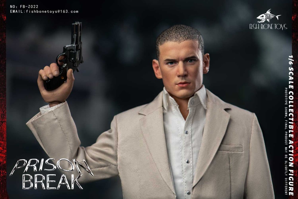 Pre Order! FISH BONE TOYS FB-Z022 Michael 1/6 figure Prison Break