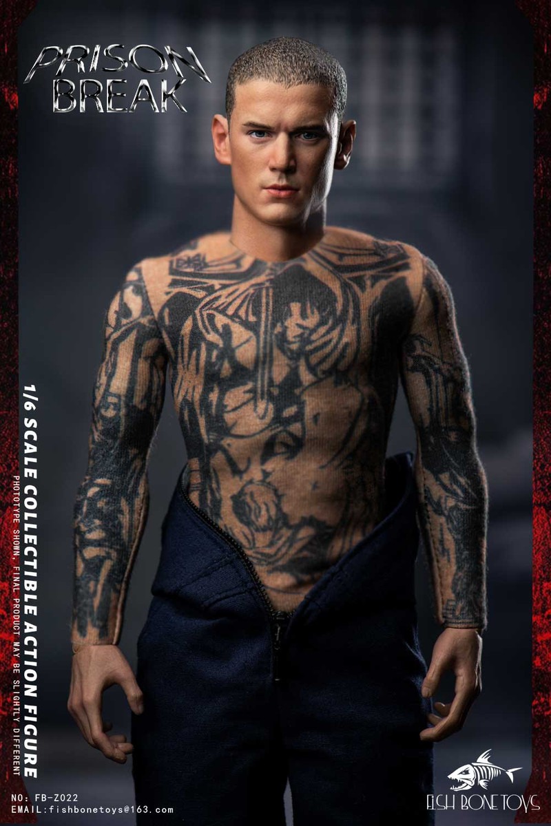 Pre Order! FISH BONE TOYS FB-Z022 Michael 1/6 figure Prison Break