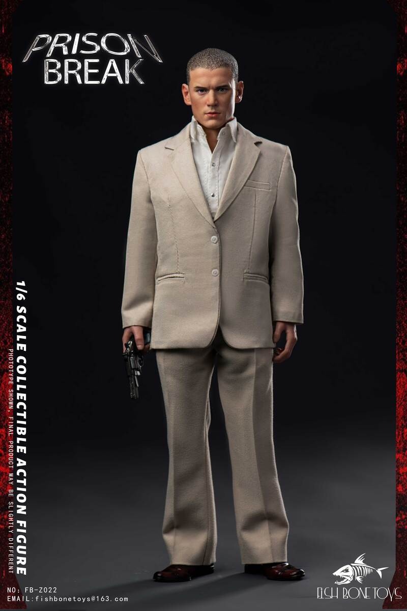Pre Order! FISH BONE TOYS FB-Z022 Michael 1/6 figure Prison Break