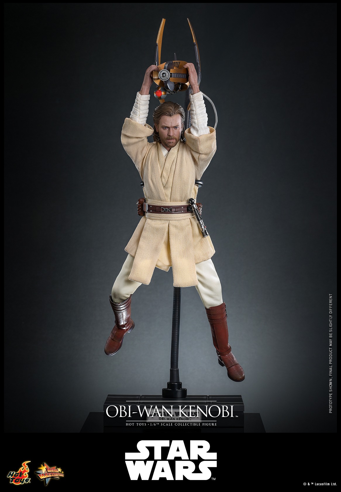 Pre Order! Hot Toys Attack of the Clones Obi-Wan Kenobi (MMS808) 1/6 Scale Figure