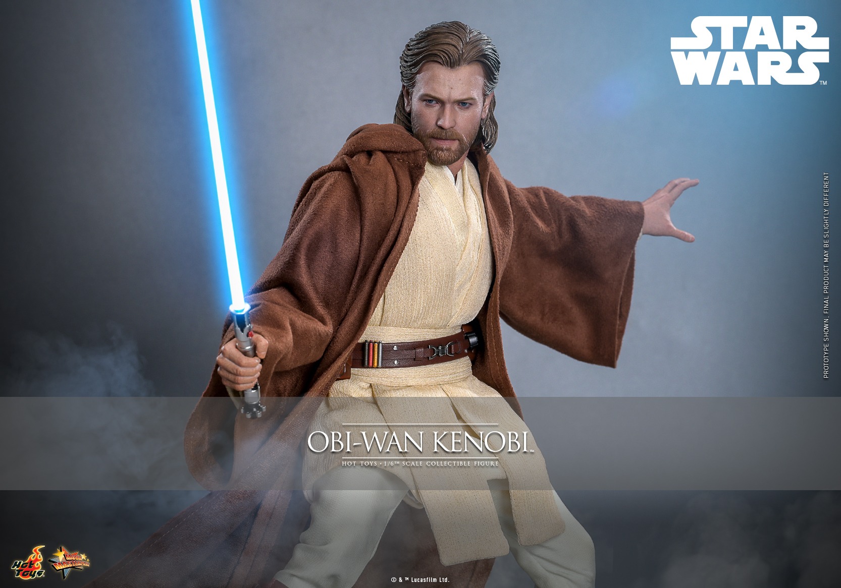 Pre Order! Hot Toys Attack of the Clones Obi-Wan Kenobi (MMS808) 1/6 Scale Figure