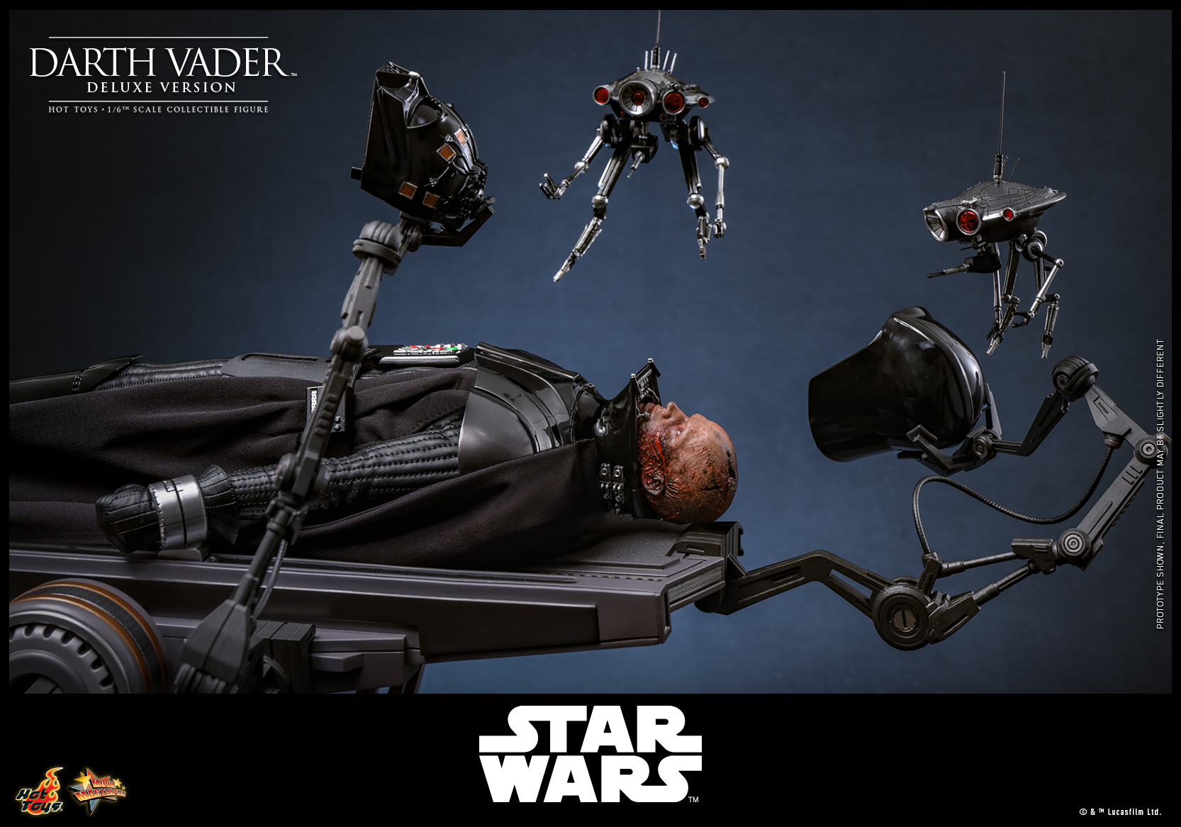 Pre Order! Hot Toys MMS811 Darth Vader Star Wars: Episode III – Revenge of the Sith 1/6 Scale Collectible Figure (Deluxe Edition)