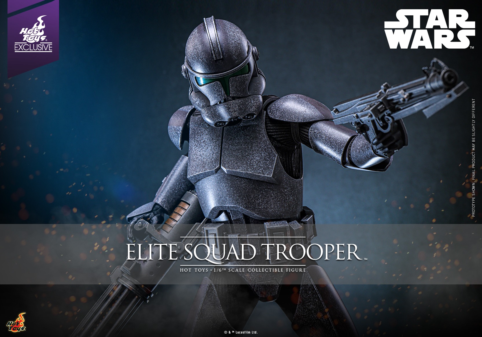 In Stock! Hot Toys The Bad Batch Elite Squad Trooper (TMS150) 1/6 Scale Figure