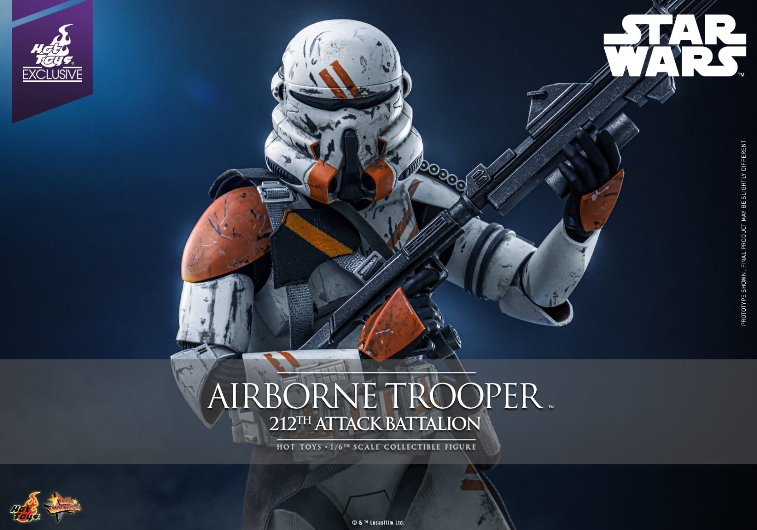 In Stock! Hot Toys Airborne Trooper (212th Attack Battalion) (MMS794) 1/6 Scale Figure