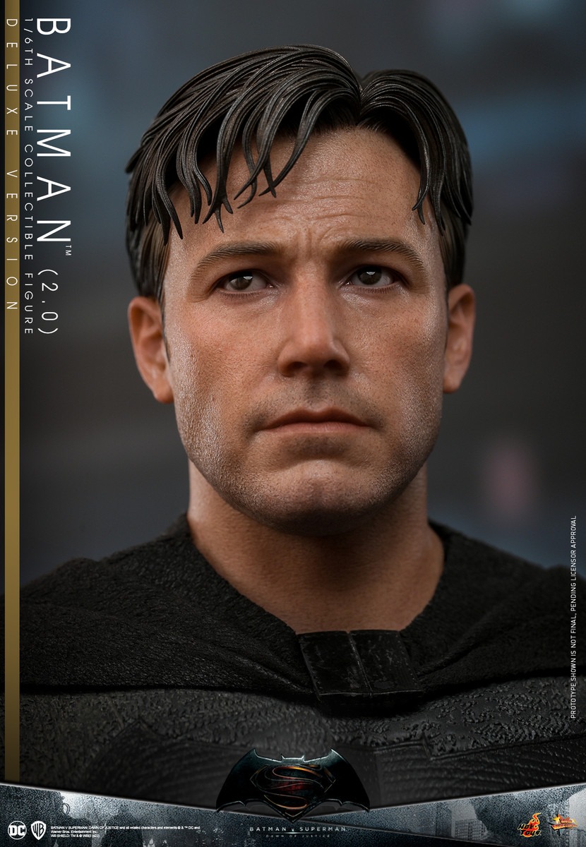 In Stock! Hot Toys MMS731 Batman (2.0) Batman v Superman: Dawn of Justice