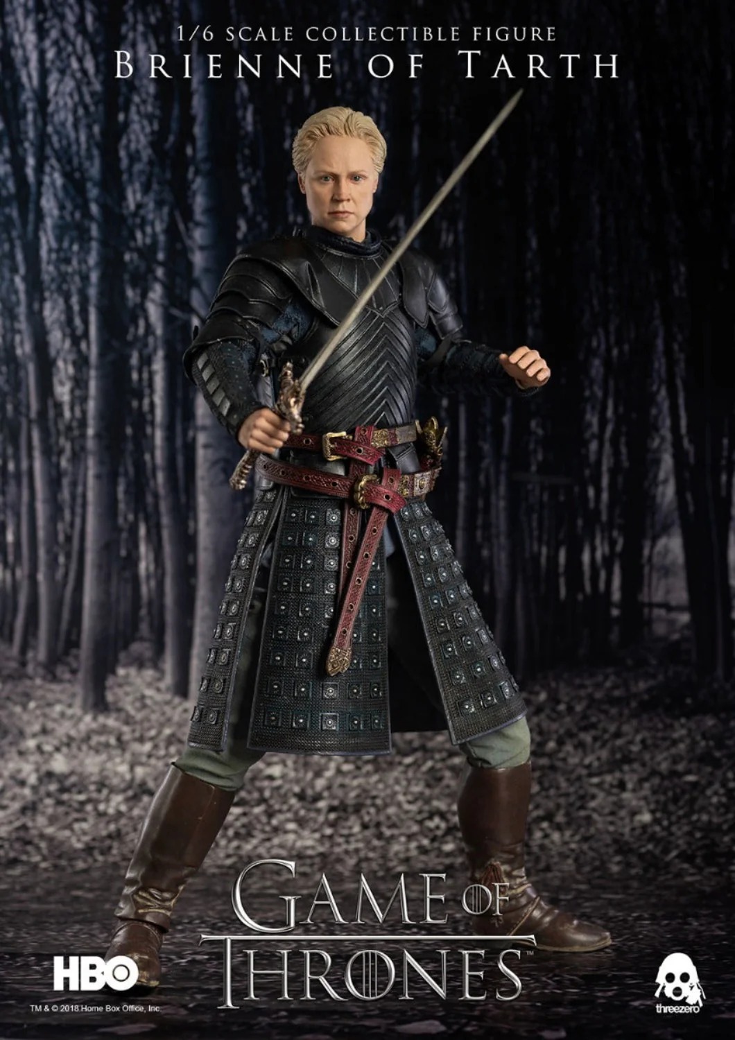 In Stock! Threezero Game of Thrones Brienne of Tarth Season 7 (Deluxe Version) 1/6 3Z0056DV