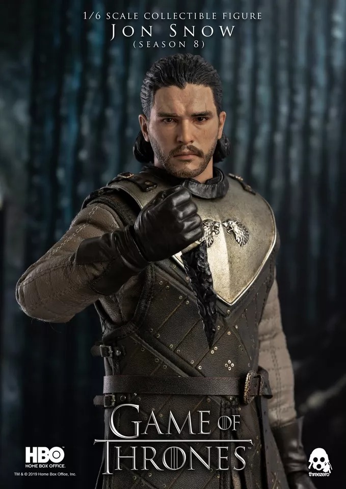 In Stock! ThreeZero 3Z0101 HBO Game of Thrones Jon Snow 2.0 1/6 figure