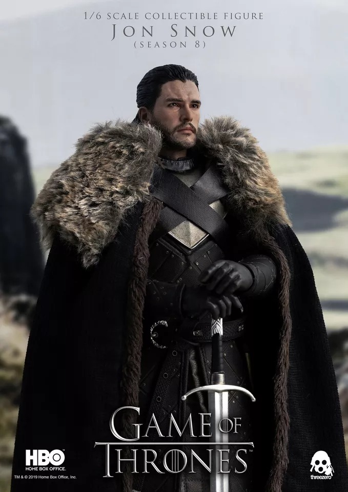 In Stock! ThreeZero 3Z0101 HBO Game of Thrones Jon Snow 2.0 1/6 figure