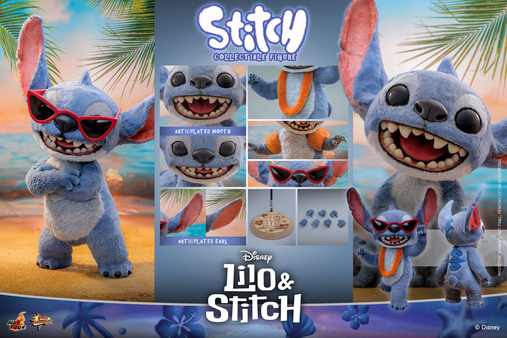 Pre order! Hot Toys MMS815 Lilo & Stitch: Stitch Collectible Figure
