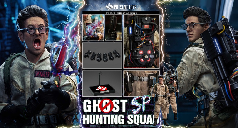 In Stock! Present Toys PT-SP78 Ghost Busters Hunting Squad SP 1/6 Figure