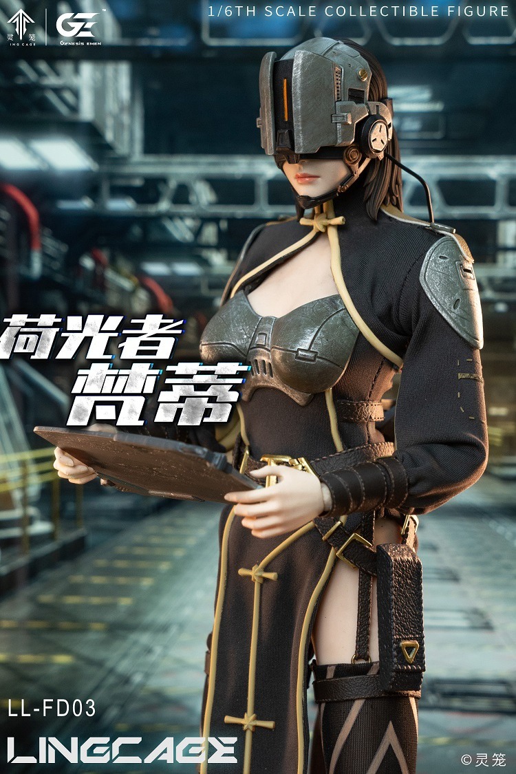 In stock! Genesis Emen LL-FD03 1/6 Scale Ling Cage Bringer Of The Light Fandi