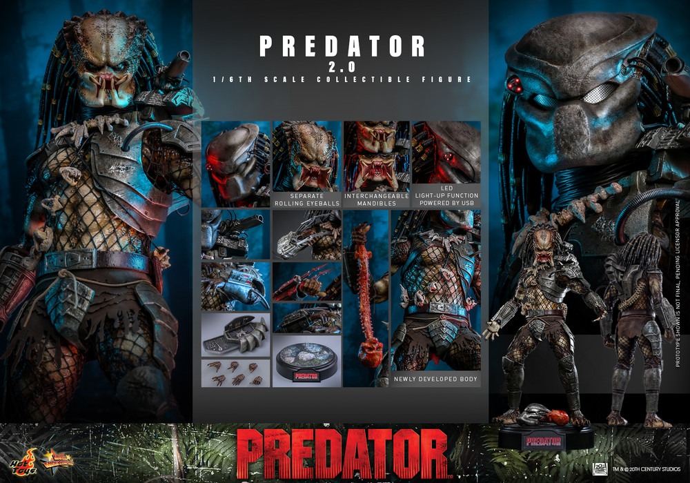 Pre Order! Hot Toys MMS816 Predator 1/6th scale Predator (2.0) Collectible Figure