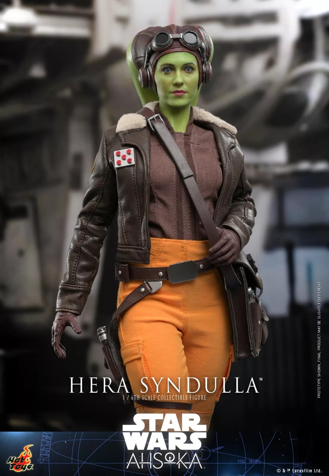 In Stock! Hot Toys TMS113 Star Wars AHSOKA HERA SYNDULLA 1/6 Collectible Figure
