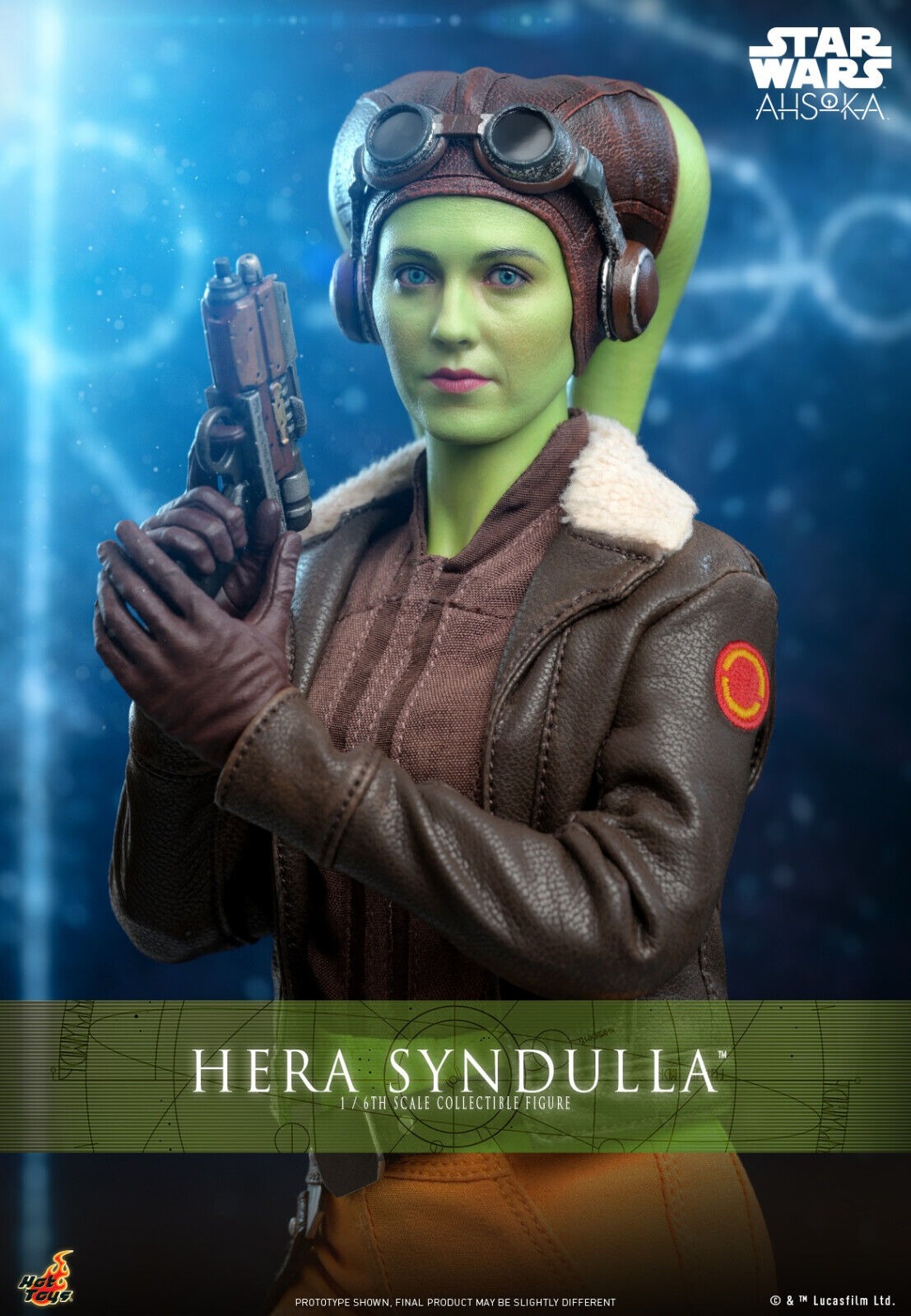 In Stock! Hot Toys TMS113 Star Wars AHSOKA HERA SYNDULLA 1/6 Collectible Figure