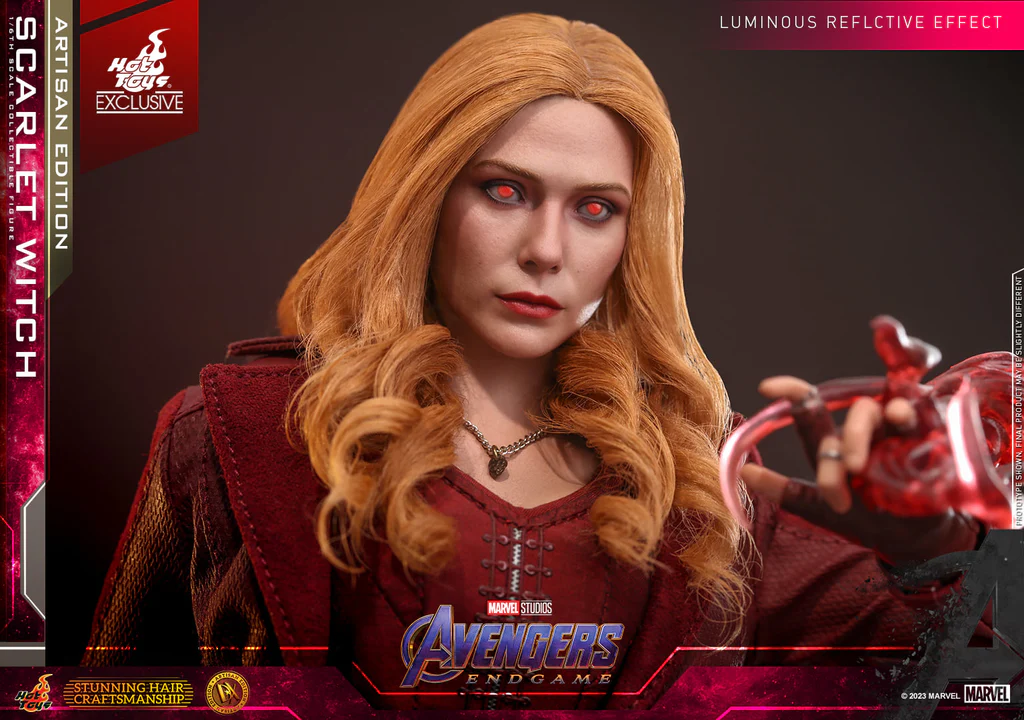 In Stock! Hot Toys DX36AE Avengers Endgame Scarlet Witch 1/6th Scale Collectible Figure (Artisan Edition)