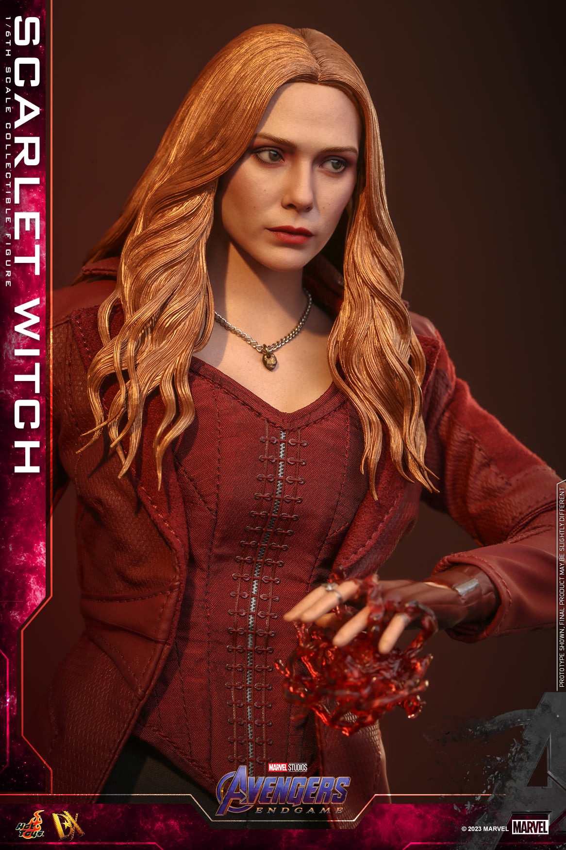 In Stock! Hot Toys DX35 Avengers Endgame Scarlet Witch 1/6th Scale Collectible Figure (Sculpted Version)