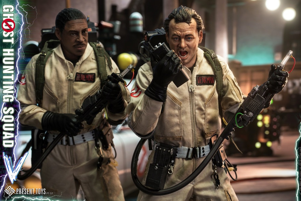 In Stock! Present Toys Ghost Busters full team! hunting squad 1/6 Figure