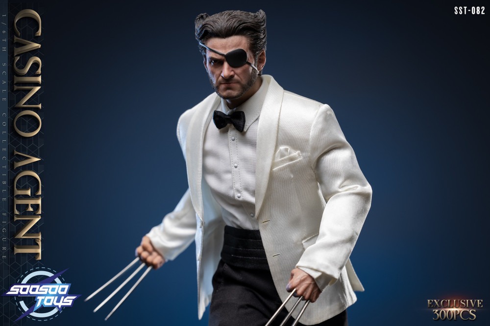 In Stock! Soosootoys SST082 Casino Agent 1/6 Scale Figure
