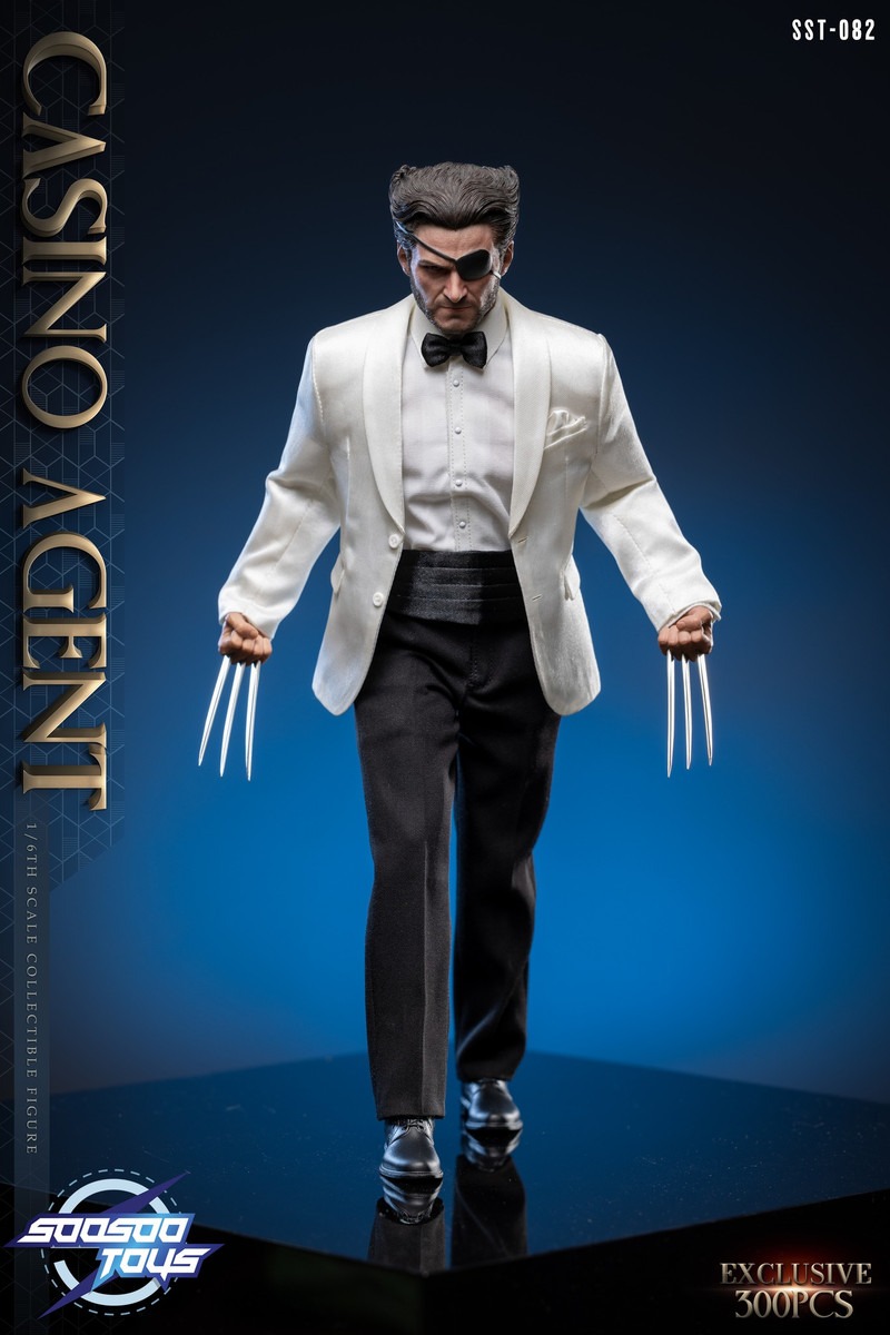 In Stock! Soosootoys SST082 Casino Agent 1/6 Scale Figure