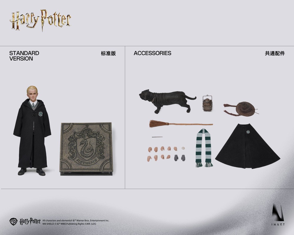 Pre Order! INART 1/6 Scale Draco Malfoy Harry Potter A019S1 Standard Version