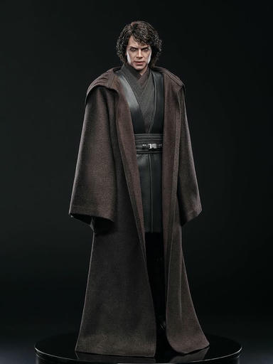 Pre Order! TOPO Studio - Star Wars TP026 Anakin Skywalker Dark Side Version with Moving Eyes & Robe & Genuine Leather Vest