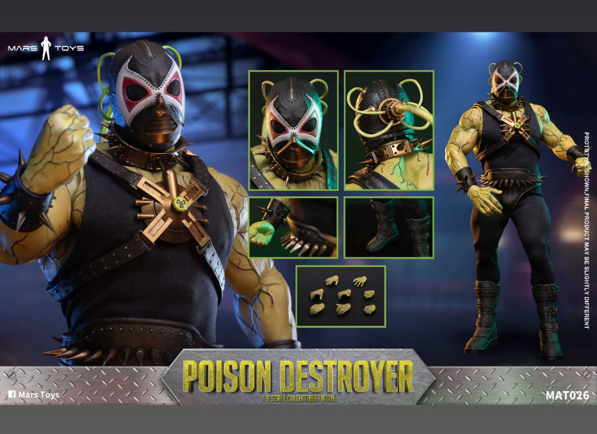 Pre Order! Mars Toys DC Batman 1/6 Poison King Destroyer Action Figure MAT026 A/B