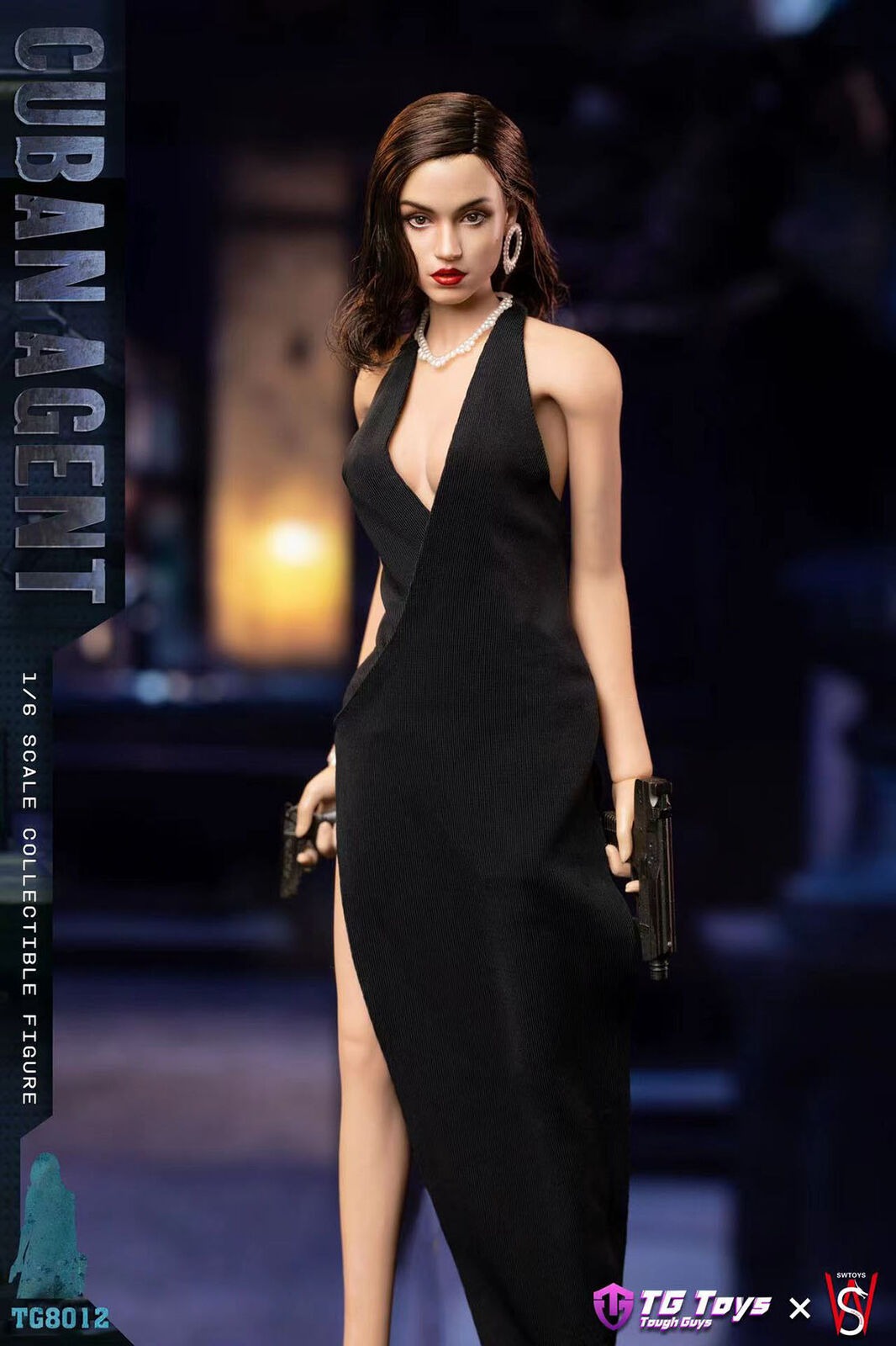 In Stock! TGToys × SWToys TG8012 Cuban Agent 1/6 Female Action Figure Model