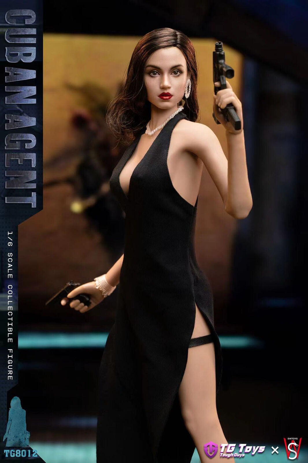 In Stock! TGToys × SWToys TG8012 Cuban Agent 1/6 Female Action Figure Model
