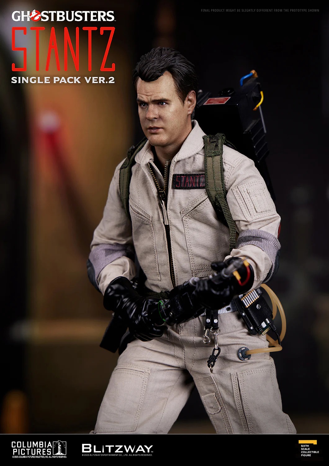 Pre Order! Blitzway Ghostbusters (Dr. Raymond Stantz Single Pack ver.2) 1/6 Figure