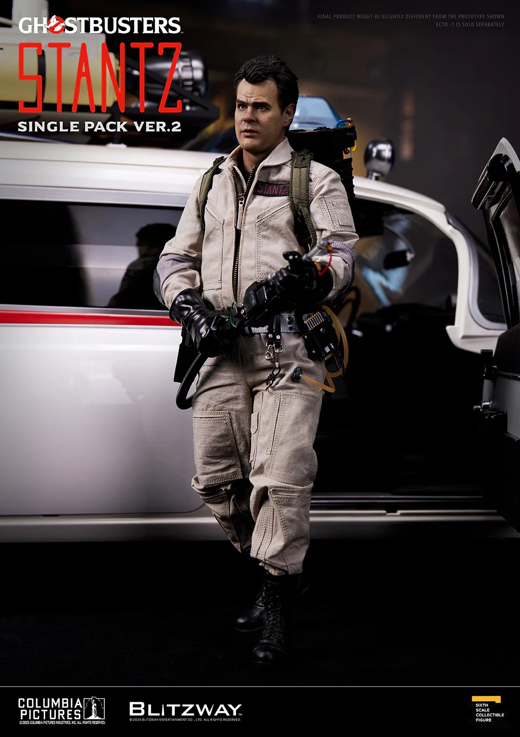 Pre Order! Blitzway Ghostbusters (Dr. Raymond Stantz Single Pack ver.2) 1/6 Figure