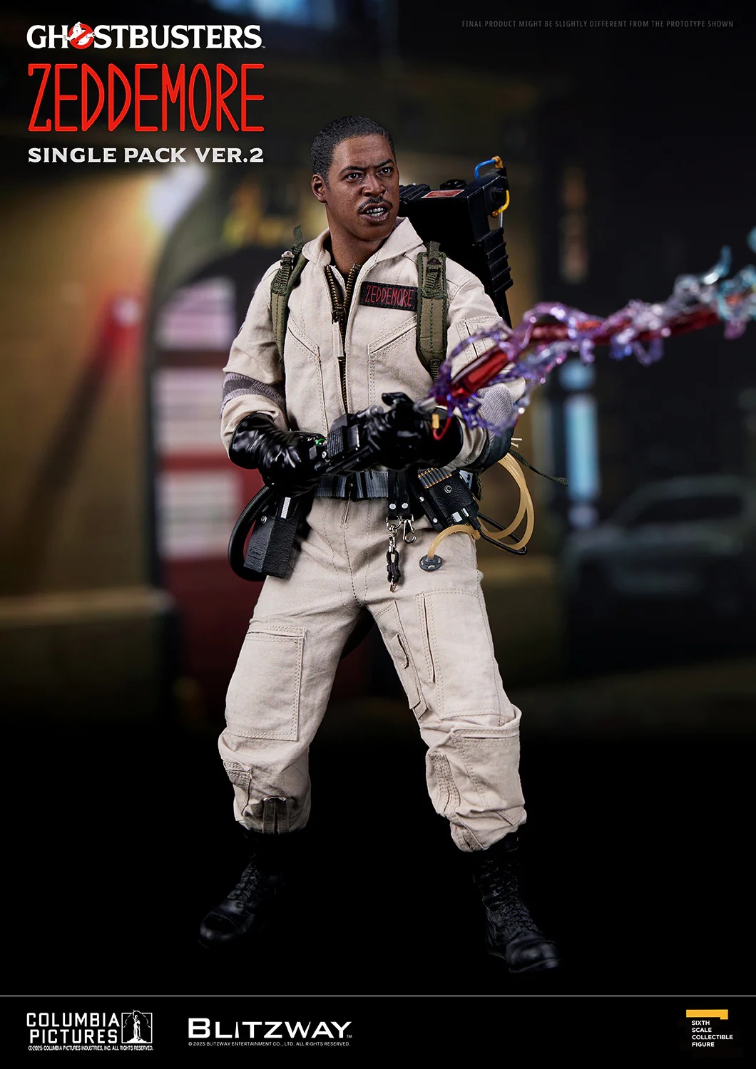 Pre Order! Blitzway Ghostbusters (Winston Zeddemore Single Pack ver.2) 1/6 Figure