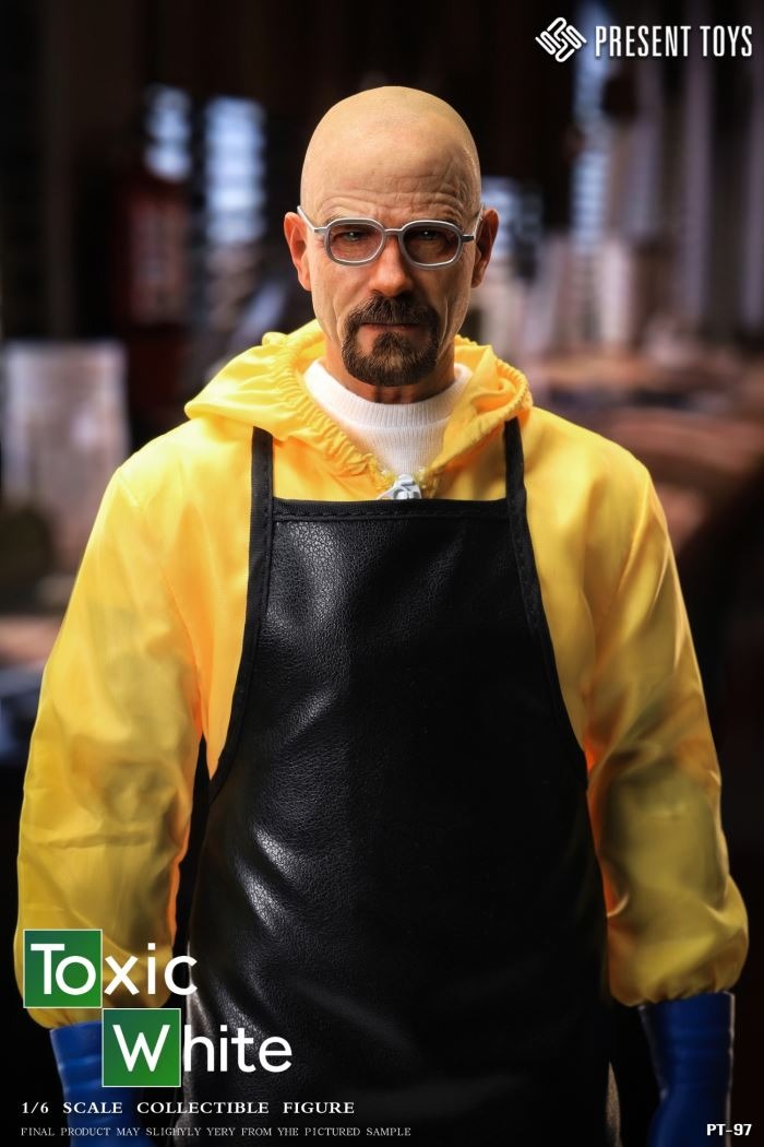 Pre Order! Breaking Bad Present Toys SP97 Toxic hazard suit White 1/6 figure 