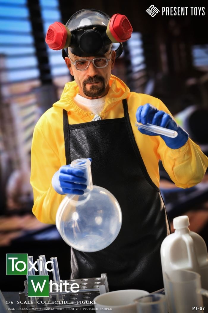 Pre Order! Breaking Bad Present Toys SP97 Toxic hazard suit White 1/6 figure 
